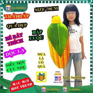 GẤU BÔNG TRÁI BẮP 3D SIÊU MỀM MỊN CỰC ĐẸP - THÚ BÔNG ĐỒ CHƠI DOLL TOY CHO BÉ HÀNG ĐẸP