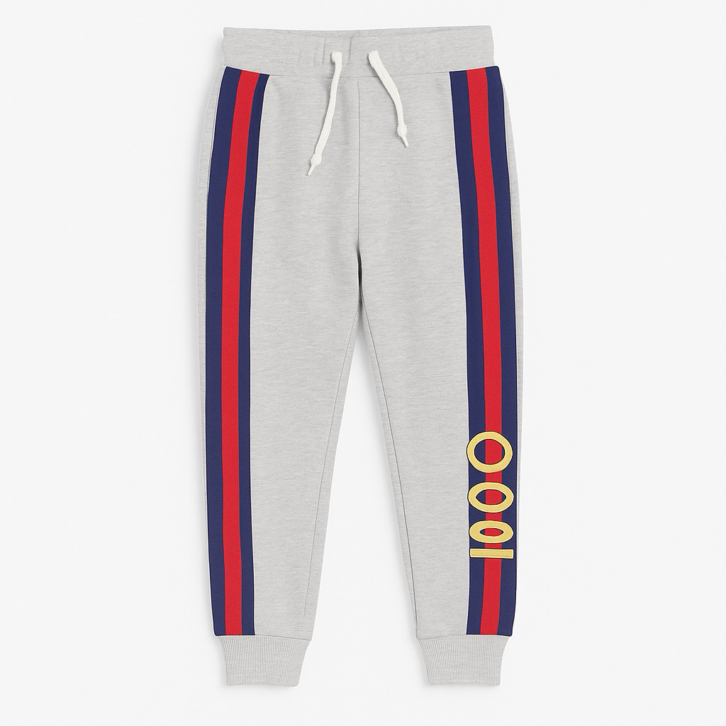 Quần Dài Nỉ Trẻ Em Unisex Xuất Dư Cao Cấp Co Giãn Mềm Mịn C4009 L027 size 1-10y(8-30kg)