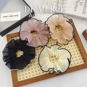 cột tóc De Merci Accessories scrunchies pastel hoạ tiết thanh lịch