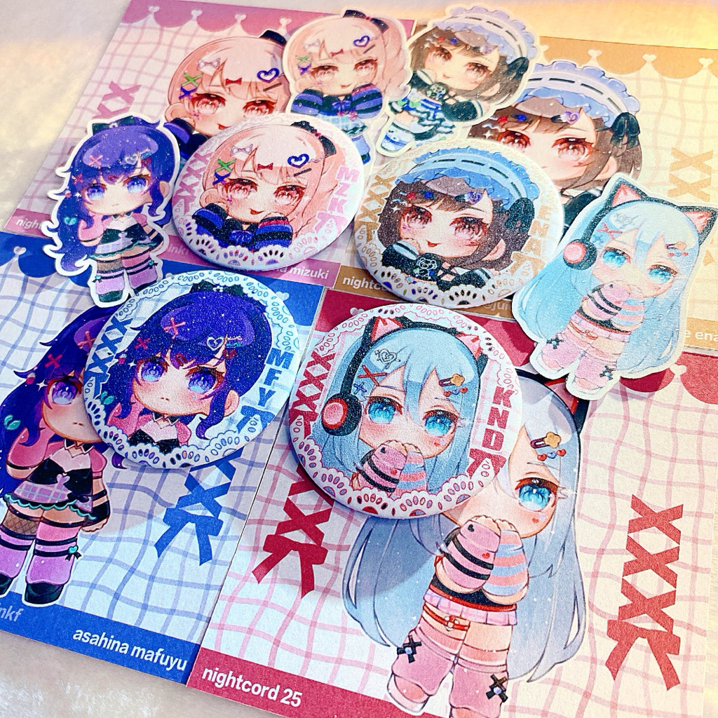 Huy hiệu, Sticker, Artprint, Shikishi - Niigo 25ji Dark Decora ...