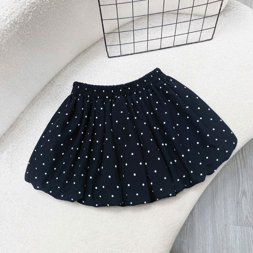 Chân Váy Bí Bigsize Nữ Vải Lụa Chéo Mềm Mại Bồng Xinh Xắn Cho Các Nàng Chubby 50-100kg CV413