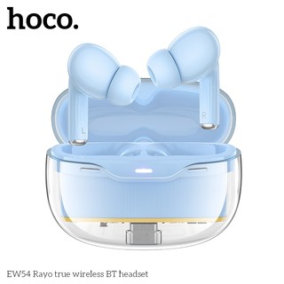 Tai Nghe Bluetooth TWS Hoco EW52 V5.3, Pin 4H, Case thiết kế trong suốt