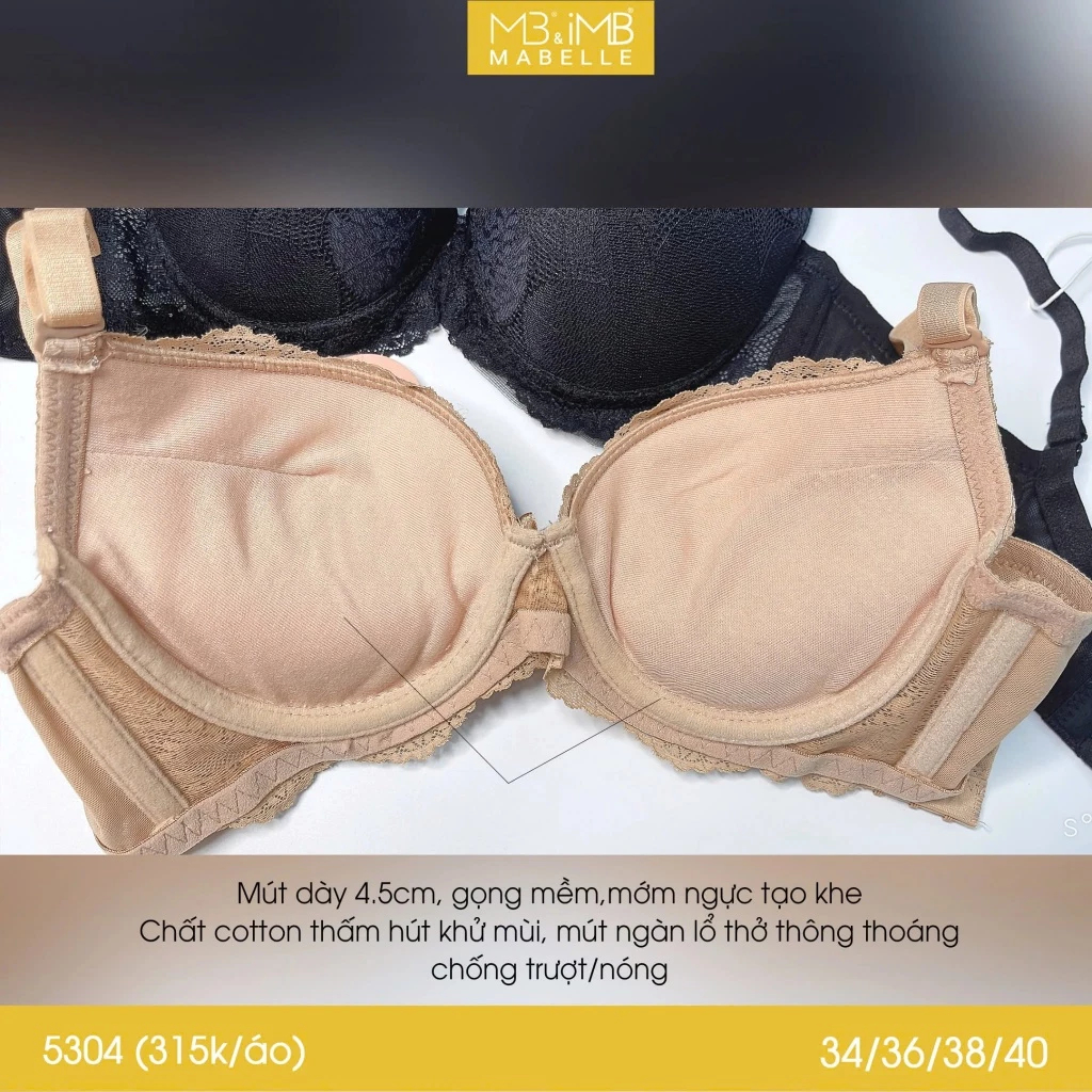 AL5304 Áo lót ren nữ cúp nâng