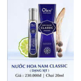 Nước hoa nam Rio Classic giá bán lẻ 1 chai