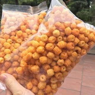 Nui chiên bơ giòn giòn cay cay lắc phô mai - 500g.