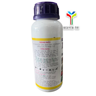 ZINCMATE 0.5L – Cung Cấp Kẽm & Lưu Huỳnh Giúp Tăng Enzyme, Diệp Lục, Đạm Cây Trồng