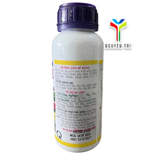 ZINCMATE 0.5L – Cung Cấp Kẽm & Lưu Huỳnh Giúp Tăng Enzyme, Diệp Lục, Đạm Cây Trồng