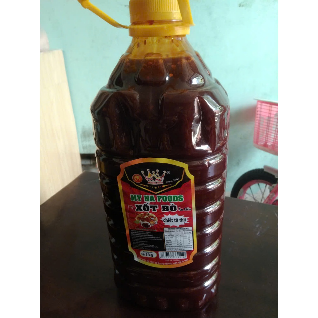 Nước sốt bò MynaFoods 5kg - Hàng công ty chính hãng.
