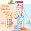 Đồ Chơi Điện Thoại Gặm Nướu Cho Bé BỐ KHỦNG LONG Có Phát Nhạc Phát Sáng Kèm Dây Đồ Chơi Cho Trẻ Sơ Sinh