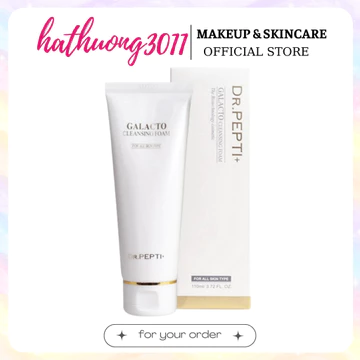 [HÀNG CÔNG TY] Sữa rửa mặt tạo bọt Dr.Pepti Galacto Cleansing Foam 110ML chính hãng Dr.Pepti