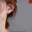 Bông tai bạc nữ cao cấp phong cách Hàn Quốc hiện đại sang chảnh dành cho nữ ChicEar Jewelry Collection