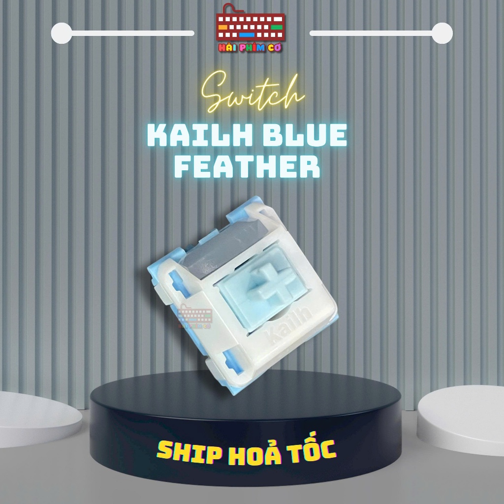Switch Kailh Blue Feather | Switch cho bàn phím cơ | Switch linear ...