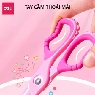 Combo cắt dán thủ công kèm kéo an toàn cho bé Đồ chơi học tập giấy Origami nhiều màu cute