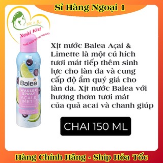 Xịt Khoáng Dưỡng Ẩm Balea, Tăng Cường Độ Ẩm Tự Nhiên Cho Da Giúp Sáng Bóng Căng Tràn- Hàng Đức
