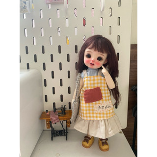 Set áo kem vây yếm(trang trí ngẫu nhiên)size dian mập,cừu nhỏ,6 nhỏ