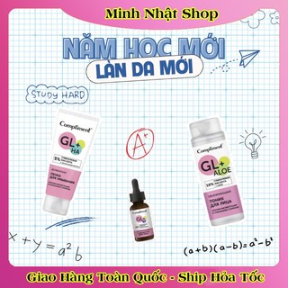 Sữa rửa mặt Compliment 5% Glycolic Acid làm sạch và dưỡng sáng da 150ml của Nga