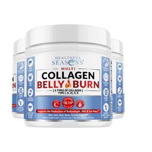 Collagen Belly Burn Healthful Seasons hỗ trợ cân nặng,đốt cháy chất béo195g