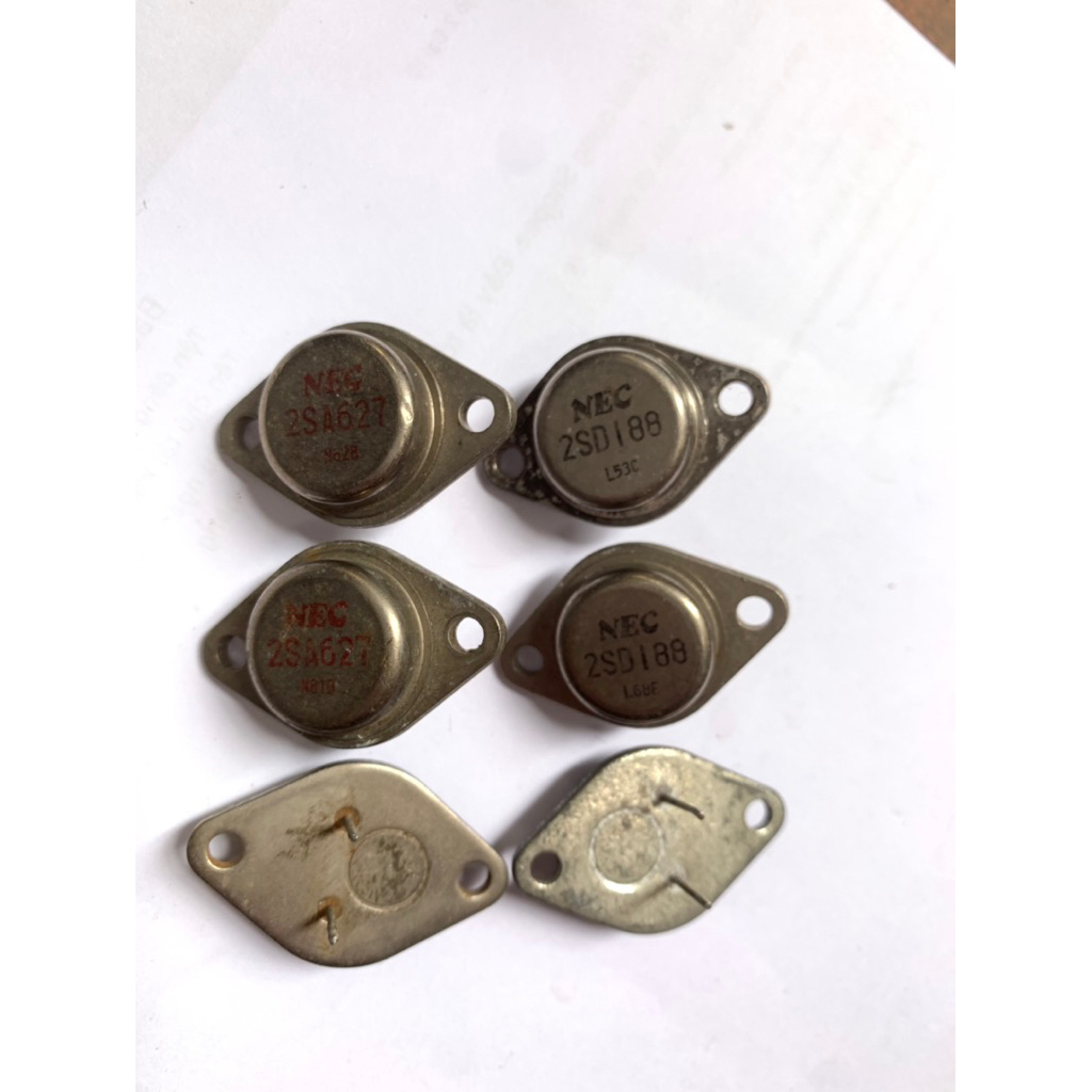 10 Pieces 2SA1156 TRANSISTOR 400V 500mA 10W PNP Original Original NEC For Sale O - Foto 9