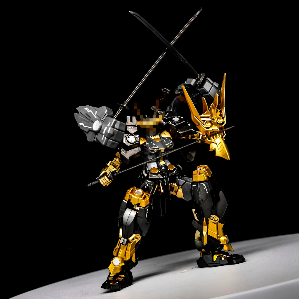 [CÓ SẴN] Mô Hình Lắp Ráp HG Hyaku Shiki Gold Coating/ Black Fighter (tặng kèm base + decal nước)