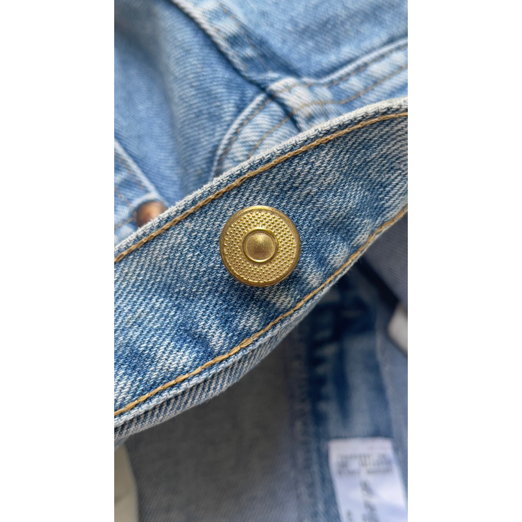 quần Denim WL - nút Ca hát - size 33