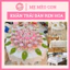 Khăn ren hoa trải bàn làm lễ cúng đầy tháng, thôi nôi, cúng căn