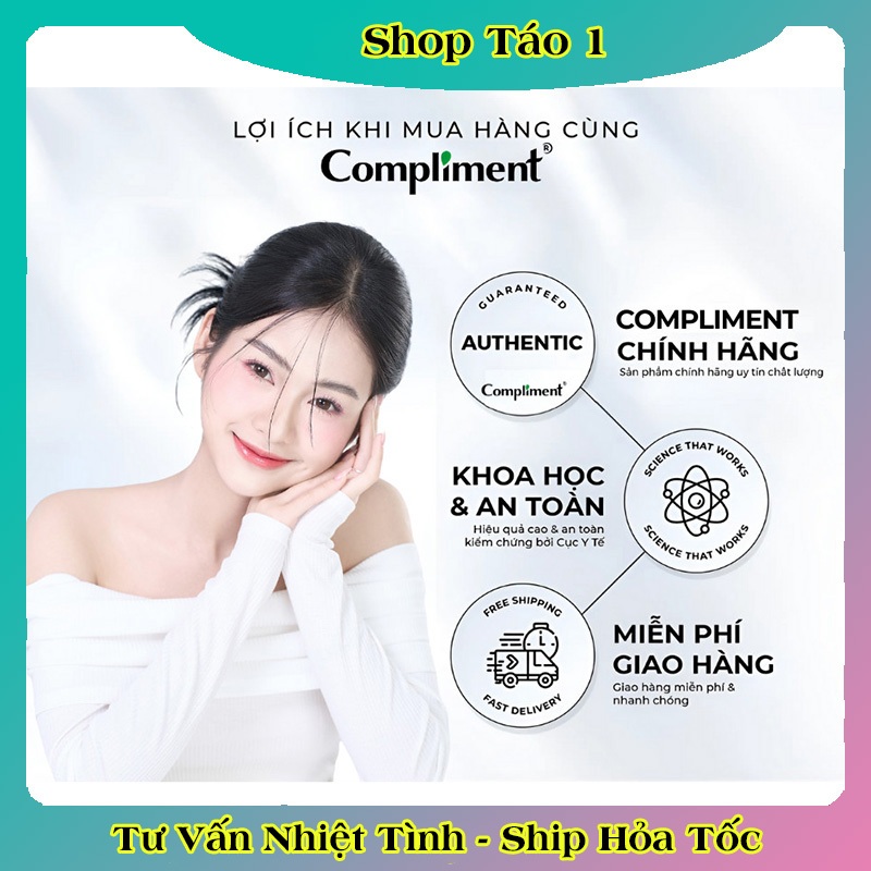 Dưỡng Mi Compliment Chính Hãng - Chuốt Mi Dày Và Dài Chắc Khỏe, Mọc Siêu Nhanh 12ml của Nga