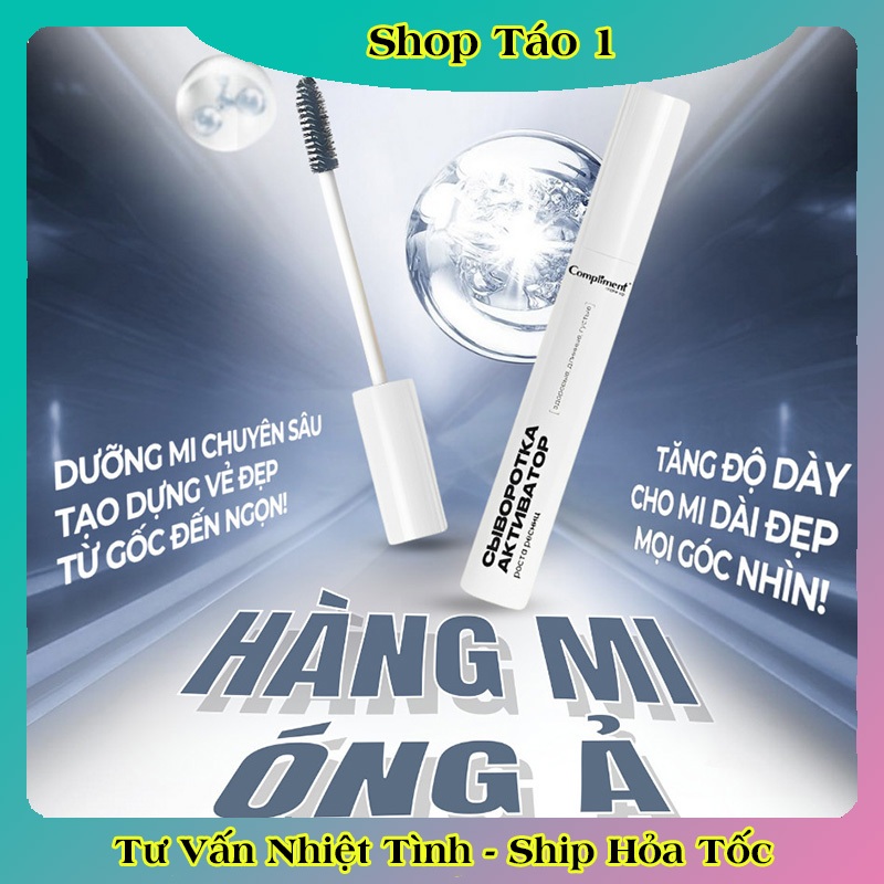 Dưỡng Mi Compliment Chính Hãng - Chuốt Mi Dày Và Dài Chắc Khỏe, Mọc Siêu Nhanh 12ml của Nga