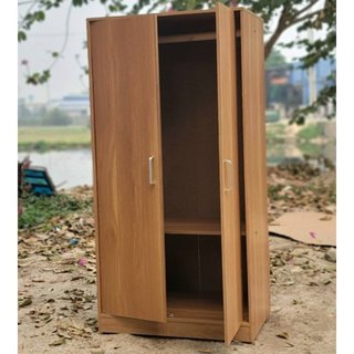 Tủ quần áo 2 cánh đa năng EcoWood, chất liệu gỗ MDF cao cấp, kích thước 40x60x120cm(tủ nâu)