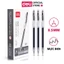 Bút Gel Deli A575/A623/S206 – 0.5mm – Mực đậm trơn – Vỏ trong suốt – Học sinh, văn phòng