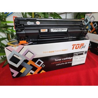 Hộp mực TOPJET CF283A/CRG337 có lỗ đổ mực