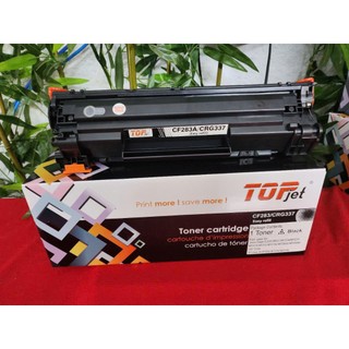 Hộp mực TOPJET CF283A/CRG337 có lỗ đổ mực