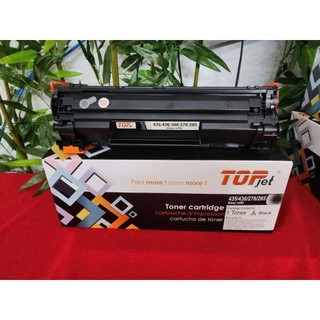 Hộp mực Topjet 35A/85A/78A_Topjet có lỗ đổ mực