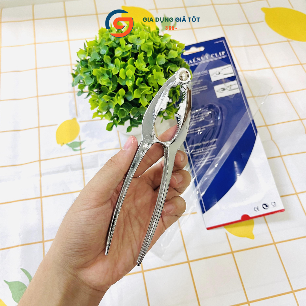 Kẹp càng cua inox cao cấp, kẹp kim loại bóp ốc, hạt điều, hạt dẻ - kẹp đa năng dễ sử dụng
