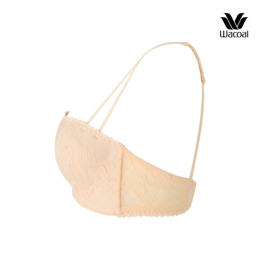 Áo lót Wacoal Trendy bra IOB1306 không gọng nâng nhẹ mút ~ 1.5cm dây vai mảnh cố định smart size