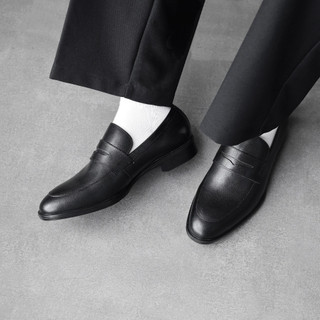 Giày Classic Loafer CL1 - JOG04 , thiết kế lịch sự , trẻ trung , da bò Nappa nguyên tấm ( CL1 )