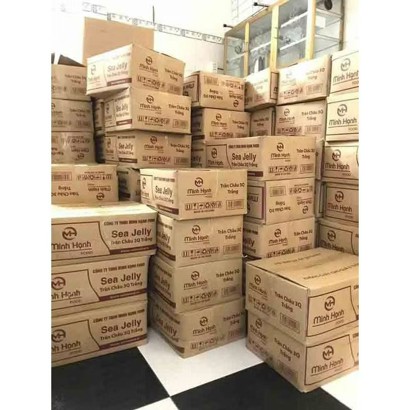 12kg Trân châu 3Q Ăn liền SEA Minh Hạnh các vị (Thùng 6 gói Date mới)