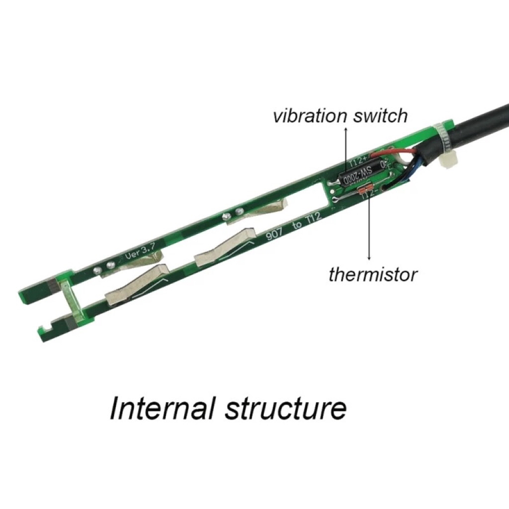 Tay hàn t12 đã có mạch hỗ trợ thay mũi nhanh