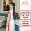 Áo dài cao cấp lụa phi yến thiết kế cổ cao tay lỡ họa tiết lá phong - PY2017