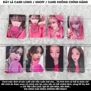 Aespa Supermatte Thẻ ảnh game màu hồng , hoodies - ssgt25 - Karina, Winter, Giselle, Ningning