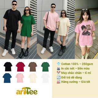 Áo thun oversize nam nữ Arttee mẫu Ở Hiền Gặp Phiền – Cotton 100% 250gsm, in bền - Trend Hài Hước
