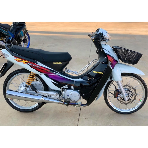 Tem rời WAVE ZX đen trắng. Decal bền đẹp không bay màu. Làm theo yêu cầu
