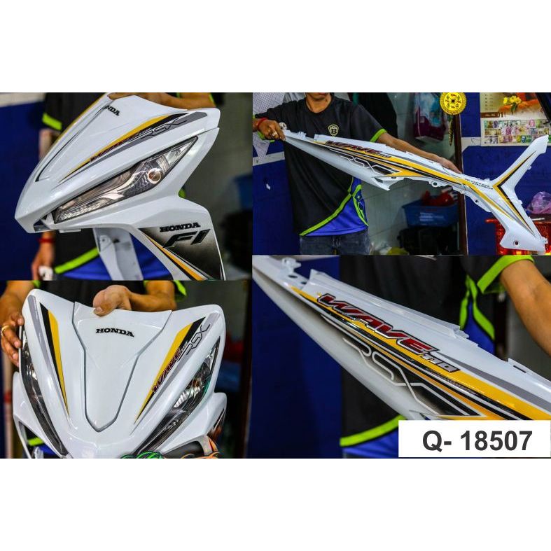 TỔNG HỢP tem rời WAVE RSX 2014. Vuốt qua để xem tiếp. Thiết kế theo yêu cầu, sắc nét, bền màu