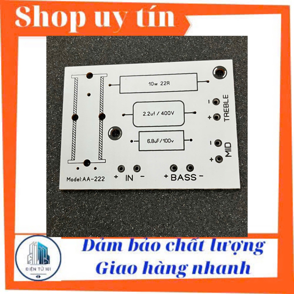 Bo mạch in PCB phân tần 3 đường tiếng nhỏ gọn ( 1 mạch) | Shopee Việt Nam