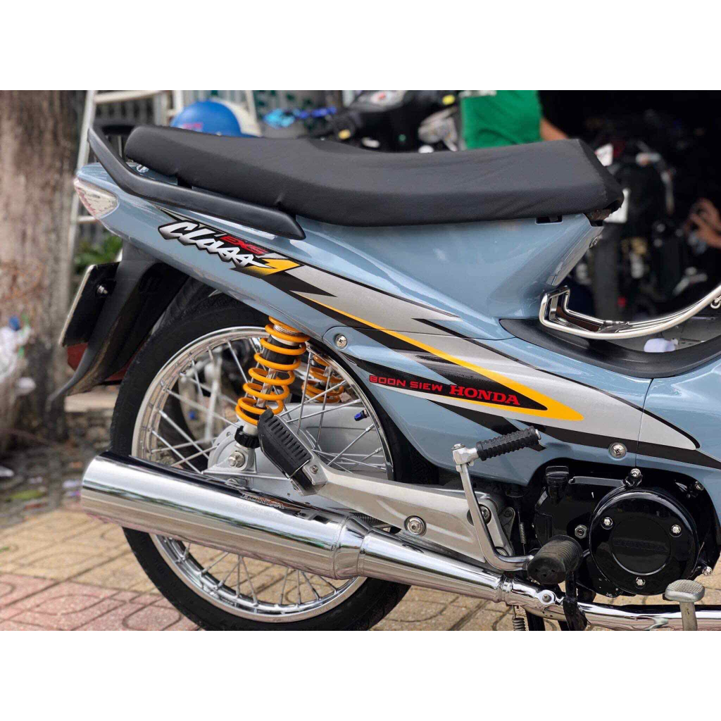 Tem rời dán xe màu xám xi măng. Huyền thoại WAVE nhỏ Class1 EX5