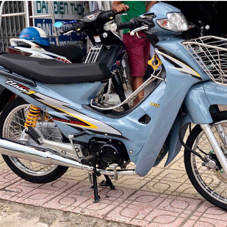 Tem rời dán xe màu xám xi măng. Huyền thoại WAVE nhỏ Class1 EX5