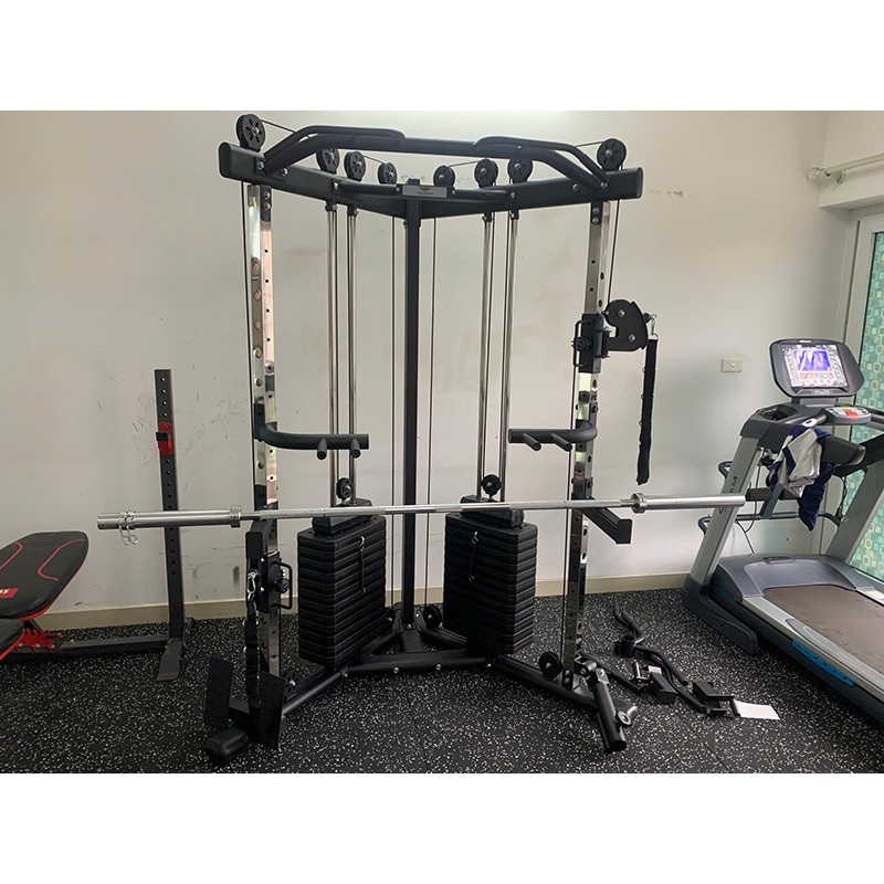 Giàn kéo tạ xô vai đôi HQ-V021