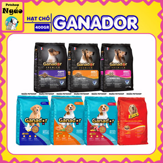 Thức Ăn Hạt Cho Chó Ganador Fibs Gói 400g Cho Chó Con Và Trưởng Thành Đủ Vị
