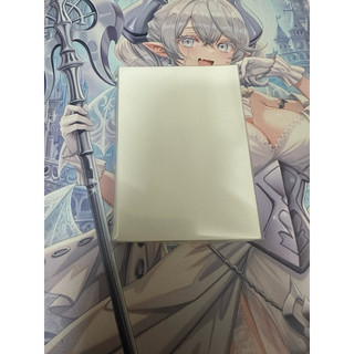 Một bọc 50 bọc bài Yugioh Size 62*89mm sleeve màu nhám lưng Yugioh - Chính hãng - đen và trắng