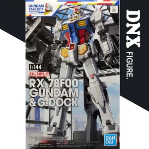 Mô Hình Lắp Ráp Gundam Factory Yokohama 1/144 RX-78F00 Gundam & G-Dock (New Seal)