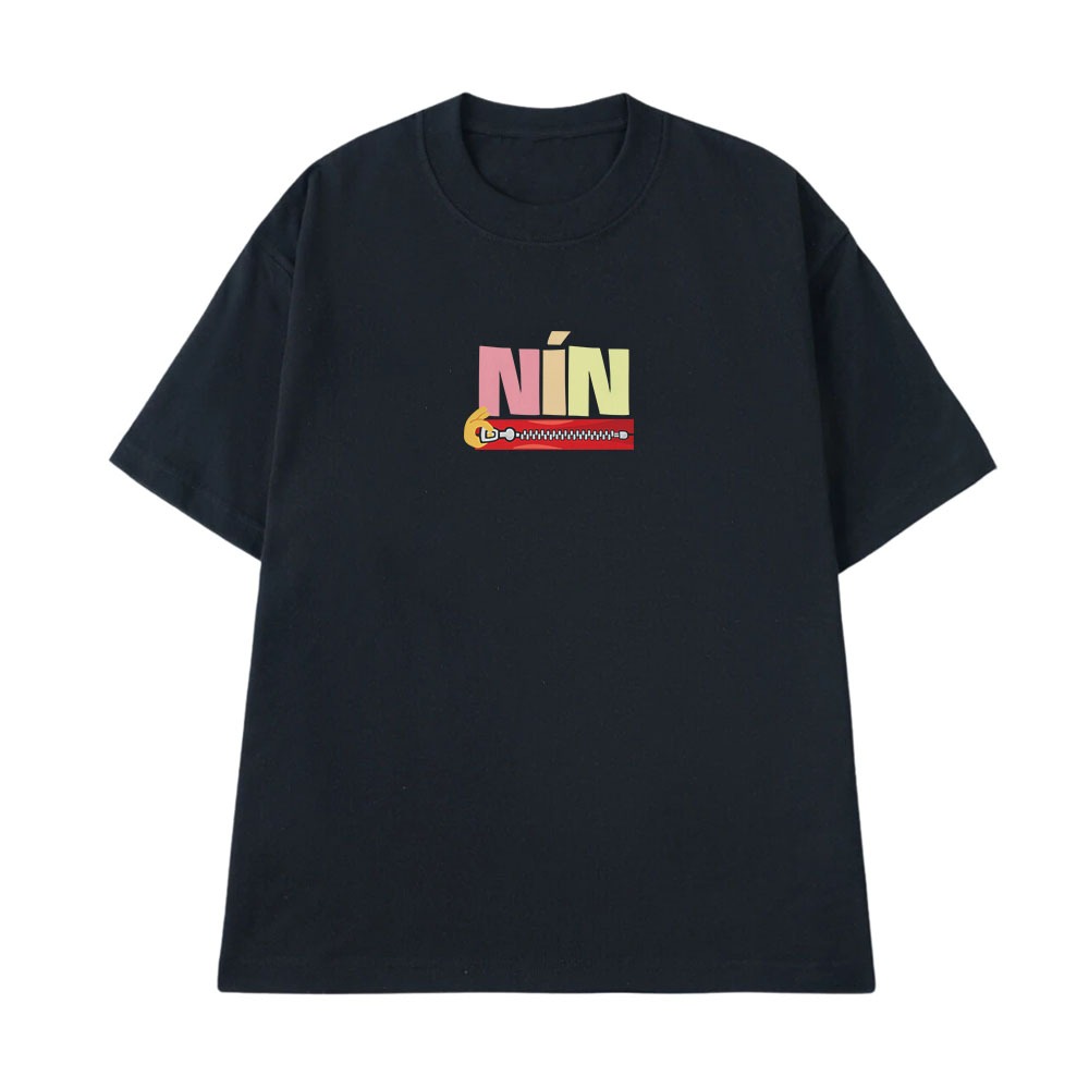 Áo Thun In Chữ Hài Hước Nín Câu Nói Text Vui Nhộn Meme Dành Cho Nam Nữ Cotton Form Rộng 250gsm